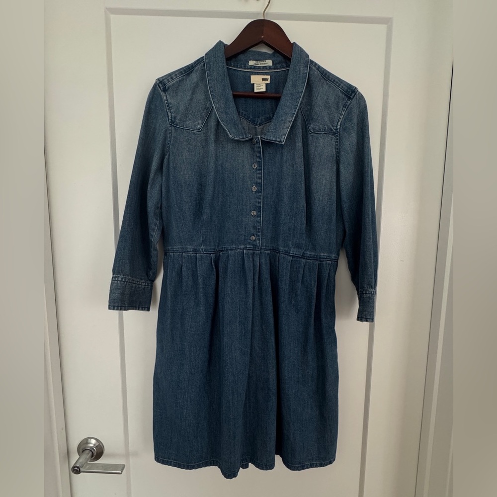 Levi's Blue Denim Dress Size XL